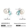 Jieding Pulsera de Acero Inoxidable Zirconia Estilo Europeo y Americano para Mujer Joyería de Lujo Ligero Gama Alta Acero de Titanio Antidesvanecimiento Joyería Estilo Caliente Transfronterizo