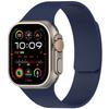 Adecuado para Apple iWatch S11 Correa de Reloj Magnética Suave con Textura de Guijarros Correa Magnética de Silicona S10Ultra