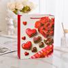 Bolsas de Regalo para el Día de San Valentín, Bolsas de Papel con Patrón de Dulces de Chocolate, Recuerdos para Novias, Bolsas de Regalo Souvenir