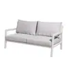 Sofá de Ratán para Exteriores, Muebles para Patio al Aire Libre, Desmontable y Compacto, Sillón Sofá para Balcón, Fábrica de Muebles para Terraza al Aire Libre