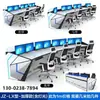 Console de Operação de Monitoramento de Yunnan Tela Dupla Tela Tripla Sala de Computadores Console de Controle de Comando Console de Despacho Plataforma Fixa Personalizada