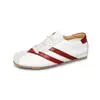 Zapatillas de Entrenamiento Alemanas Super Cómodas y Elegantes con Bloques de Color Primavera 2026 Piel de Vaca Suela Plana Piel Genuina Deportivas Casuales para Mujer