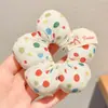 Lazo para el pelo floral dulce y versátil para niñas, accesorio para moño, goma elástica para coleta alta de niña pequeña, accesorio para el pelo