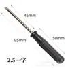 1.5 2.0 3.0mm mini destornillador Phillips de cristal E-Commerce juguete regalo destornillador destornillador destornillador