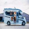 Cartão Leve Tipo C RV Azul Marca Casa Tour de Carro Auto-dirigido Multifuncional Carro de Viagem Automático