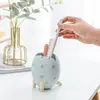 Porta-canetas de Ovo de Dinossauro Fofo Ornamento de Moda Armazenamento Estudante Criativo Armazenamento de Mesa Papelaria de Escritório Grande Capacidade t