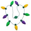 Collar con bombillas LED grandes de 9 colores, ideal para Navidad, oferta especial de Amazon.