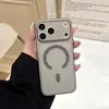 Capa Magnética de Sucção Adequada para Capa de Telefone Apple 17, Capa Protetora Anti-Queda de Cobertura Total para iPhone 16, iPhone 17 Pro Max