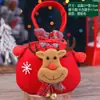 Saco de Embalagem para Maçã do Amor de Natal Saco de Presente do Papai Noel Saco de Presente Saco de Maçã do Amor de Natal de Veludo Dourado