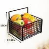 Caja de Almacenamiento de Jengibre Ajo Cocina Estante de Almacenamiento de Jengibre Ajo Cebollín de Pared Estante para Condimentos de Pared Cesta para Verduras Colgante de Pared Artefacto sin Perforaciones