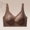 Nuevo Sujetador Estilo Chino, Sujetador Ajustable para Bustos Grandes que los Hace Parecer Más Pequeños, Recoge los Lados del Pecho, Transpirable, sin Varillas y Realza los Bustos Pequeños para Mujeres