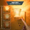 Luz Noturna Mini Diamante 0,5W Modelo de Tomada Gy138 Luz Âmbar Sensor de Controle de Luz do Quarto Luminária de Cabeceira Personalização