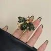 Anel de Metal com Diamantes Estilo Pequeno e Fragrante Personalidade Inseto Sentido Avançado Anel Anel Ins Estilo Frio Doce Fresco Abelha Anel Empilhado