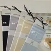 021 Calcetines Finos de Algodón de Fibra de Bambú Estilo Coreano Color Sólido Estilo Miu Estilo Ballet Media Pantorrilla para Mujer Venta al por Mayor