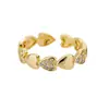 Anillo de Flor de Mariposa de Color Transfronterizo Galvanizado Simple Moda Versátil Estilo Coreano Lujo Ligero Ajustable Anillo para Viaje Diario para Mujeres