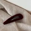 Pinza para el Pelo Bb Clip de Terciopelo Colorido de Alta Gama Estilo Coreano Pinza para Flequillo de Moda Pinza Lateral Accesorio para el Cabello Versátil Nuevo Estilo
