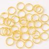 5/6/8/10mm6 cor anel duplo anel aberto anel fechado conexão anel diy grampo de cabelo acessórios para orelha pingente material