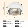Tienda Esférica para Hotel al Aire Libre Campamento Habitación Estrella Alojamiento Rural Tienda Estrella Escénica 3 m x 3 m Fábrica de Tiendas