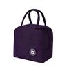 Bolsa isotérmica al por mayor de fábrica impermeable fresca papel de aluminio bolsa para lonchera trabajo Portátil estudiante de Primaria bolsa para el almuerzo bolsa de hielo para viaje