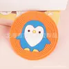 Pegamento Blando de PVC Dibujo Animado Creativo Animal Lindo Posavasos Hogareño Impermeable Aislante Manteles Individuales Antideslizantes Cojín Suave Fabricante Venta al por Mayor