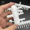 Tubería de Agua Suave de 4 mm Rama Tubería Pequeña Divisor de Plástico Tubería de Oxígeno Distribuidor de Gas Conector de Distribución de Tubería de Agua de 8 mm