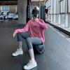 Ropa Holgada Adelgazante para Fitness Talla Grande Chica Gordita Top para Correr Yoga Secado Rápido Camiseta Deportiva con Alfabeto Blusa Larga para Mujer