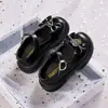 Zapatos de Cuero para Niñas 2026 Nuevo Estilo Coreano Suela Suave Zapatos de Princesa para Niñas, Zapatos de Presentación para Escuela Primaria, Zapatos Pequeños de Cuero Clásicos y Modernos