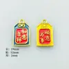 Novos Acessórios de Charme da Sorte em Liga de Metal Estilo Chinês DIY Bênção do Oficial Celestial Personagem Atrai-Riqueza Pulseira Pingente Atacado