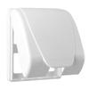 Ingeniería Blanco Caja oculta tipo 86 impermeable para baño baño pared interruptor enchufe caja a prueba de salpicaduras panel cubierta a prueba de humedad