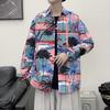 Camisa de Manga Larga Hawaii para Hombre Estilo Japonés Retro Holgada Moderna Casual Guapo Personalizada Pareja Floral Chaqueta