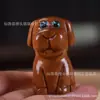 Pau-rosa Pau-rosa Esculpido Doze Signos do Zodíaco Auspiciosos Peças de Mão Artesanato Animal Decorações de Mesa de Escritório Locais Cênicos