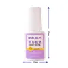 Cola para Unhas para Tips, Uso Profissional em Salões de Unhas, Secagem Rápida, Longa Duração, Sem Odor, Não Esbranquiça, Adesivo Forte para Tips de Unhas