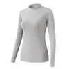 Top de Algodón Puro Otoñal de Cuello Semi Alto para Mujer, Calentador, Ligero para Otoño e Invierno, Ropa que Embellece la Piel, Top de Capa Base de Suéter de Algodón y Lana, Ropa Interior Cálida Talla Grande