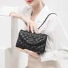 Bolso Nuevo para Mujer, Estilo de Nicho, Bolso de Cadena Rombo, Sensación de Alta Gama, Bolso Pequeño Cuadrado de Hombro Cruzado