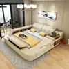 Cama tatami cama elétrica cama de casal com massagem vibratória cama simples moderna cama multifuncional para casal