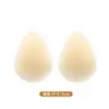 Protetores de Mamilo de Silicone Sólido Ultrafinos Invisíveis Sem Costura Formato de Gota Perfurados Respiráveis Levanta Mamilos Anti-queda dos Seios