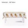 Nova Toalha de Mesa Descartável de Desenho Animado para Festa de Aniversário Infantil Hello Kitty Minnie Stetson Retangular Fábrica