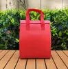 Bolsa Tote Selante Auto-Selante de Folha de Alumínio Laminada com Logo Personalizado, Bolsa Térmica para Milk Tea, Café e Bebidas, Sacola Descartável para Embalagem para Levar