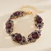 Colar Oval Europeu e Americano Transfronteiriço Cravejado com Diamantes, Corrente de Clavícula Personalizada Estilo Corte Vintage, Joia da Moda de Luxo Leve de Alto Padrão
