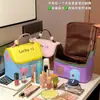 Bolsa de Cosméticos de Casa de Gama Alta Dopamine de Gran Capacidad con Compartimentos Portátil Impermeable para Artículos de Tocador Bolsa de Almacenamiento para Viajes de Negocios