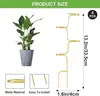 Suministro Transfronterizo de Soportes para Plantas Trepadoras, Maceteros Creativos con Forma de Caparazón de Tortuga, Enrejados para Trepar, Postes Fijos en Stock