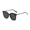 Gafas de Sol Polarizadas Gm con Patillas de Cadena Metálica, Protección Solar, Protección UV, Sensación de Alta Gama, Gafas de Sol para Conducir