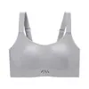 Sujetador sin costuras transfronterizo para tallas grandes para mujer, diseñado para minimizar la apariencia de los senos grandes, crear un efecto adelgazante, proporcionar soporte lateral, prevenir la flacidez y es adecuado para bustos pequeños; es un sujetador sin alambres