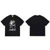 Suministro Mayorista Transfronterizo de Marca de Moda, Dropshipping de Comercio Exterior, Camiseta de Manga Corta Pesada Bape Cabeza de Mono Tiburón 260g 25