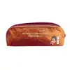 Bolsa Escolar de Papel Dupont Transfronteriza Bolsa con Cremallera de Papel Kraft Grs Tendencia Nacional Bolsa de Papelería de Papel Dupont Fábrica Personalizada