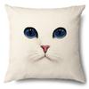 Amazon Transfronterizo Más Vendido Artículos para el Hogar Funda de Almohada de Gato de Dibujos Animados Cojín Lumbar para Coche Funda de Cojín para Dormitorio Venta al por Mayor de Fábrica