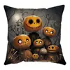 Nueva Funda de Cojín de Halloween Funda de Almohada Regalo para el Hogar Cojín de Sofá Coche Mesita de Noche Funda de Cojín de Lino
