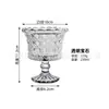 Copo de Cristal Flutuante Transparente Retro de Luxo Leve Copo de Vidro Alto Estilo Europeu para Uso Doméstico Copo de Alto Valor Copo de Suco