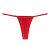 Tanga de Algodón con Tirantes Delgados para Mujer Danza Deportes Antirozaduras Ligera Color Sólido Cintura Baja Ropa Interior para Mujer Traje de Baño Parte Inferior Pantalón T