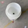 Cono de Cría de Fondo Cónico Dispositivo Acuático en Forma de Cono Caja Dosificadora Barril Mezclador 100L Barril de Plástico Pequeño para Excrementos Flujo Vertical 30L Sedimentación